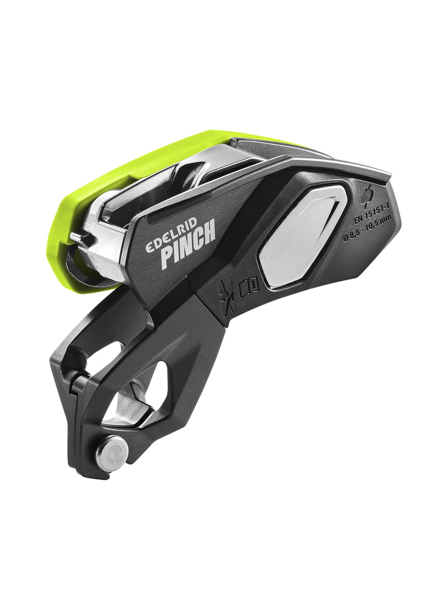 Dispozitiv de asigurare Edelrid Pinch - anthracite/oasis