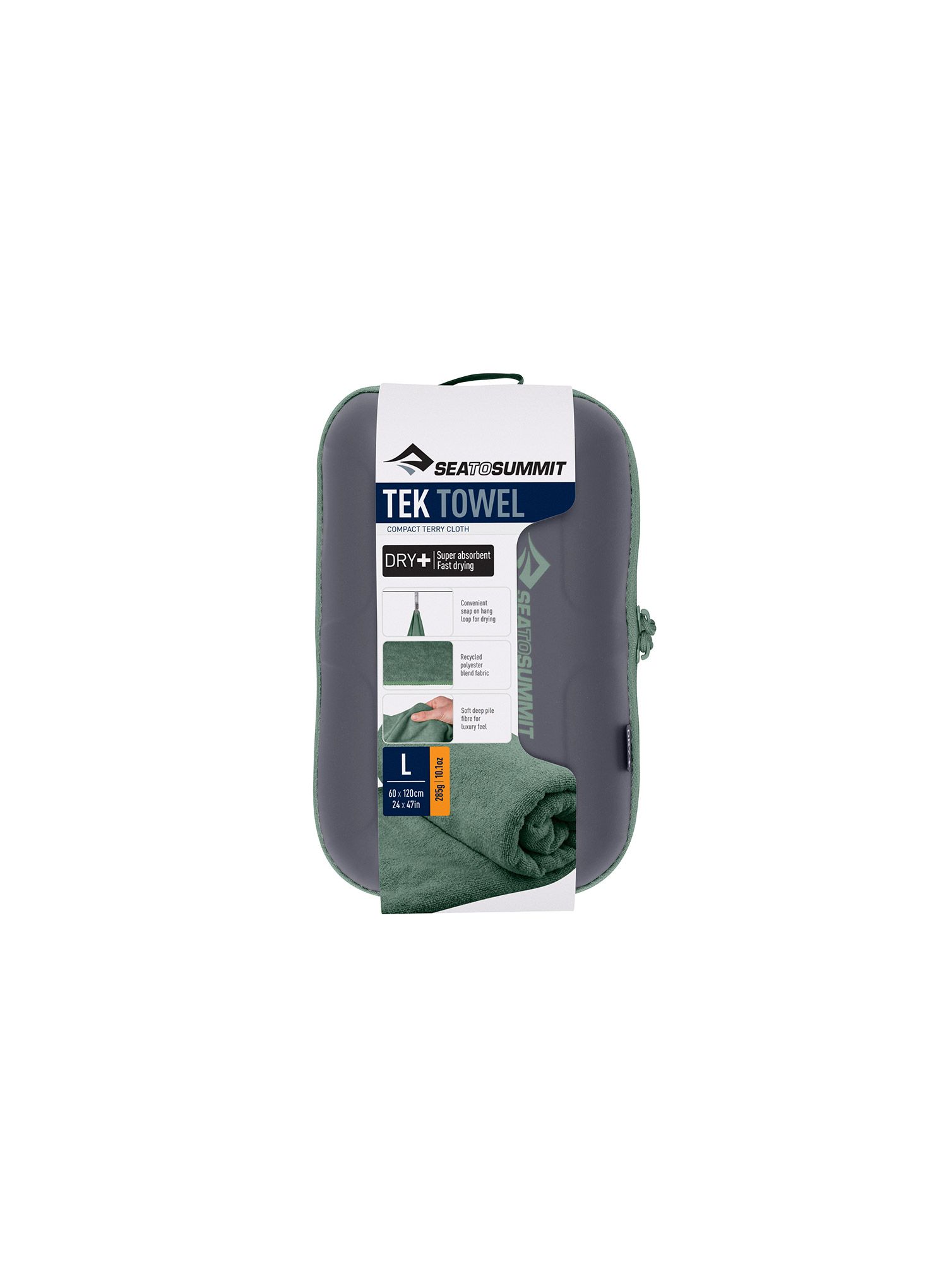 Prosop par uscare rapida Sea To Summit Tek Towel L - sage