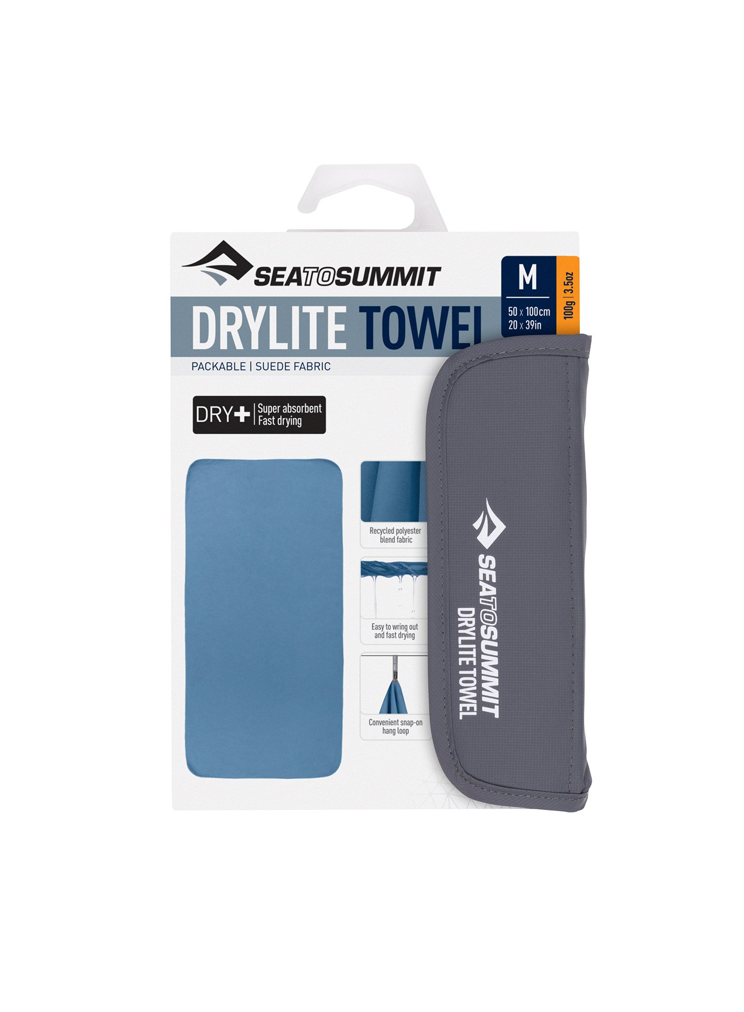 Prosop de voiaj Sea To Summit DryLite Towel M - moonlight