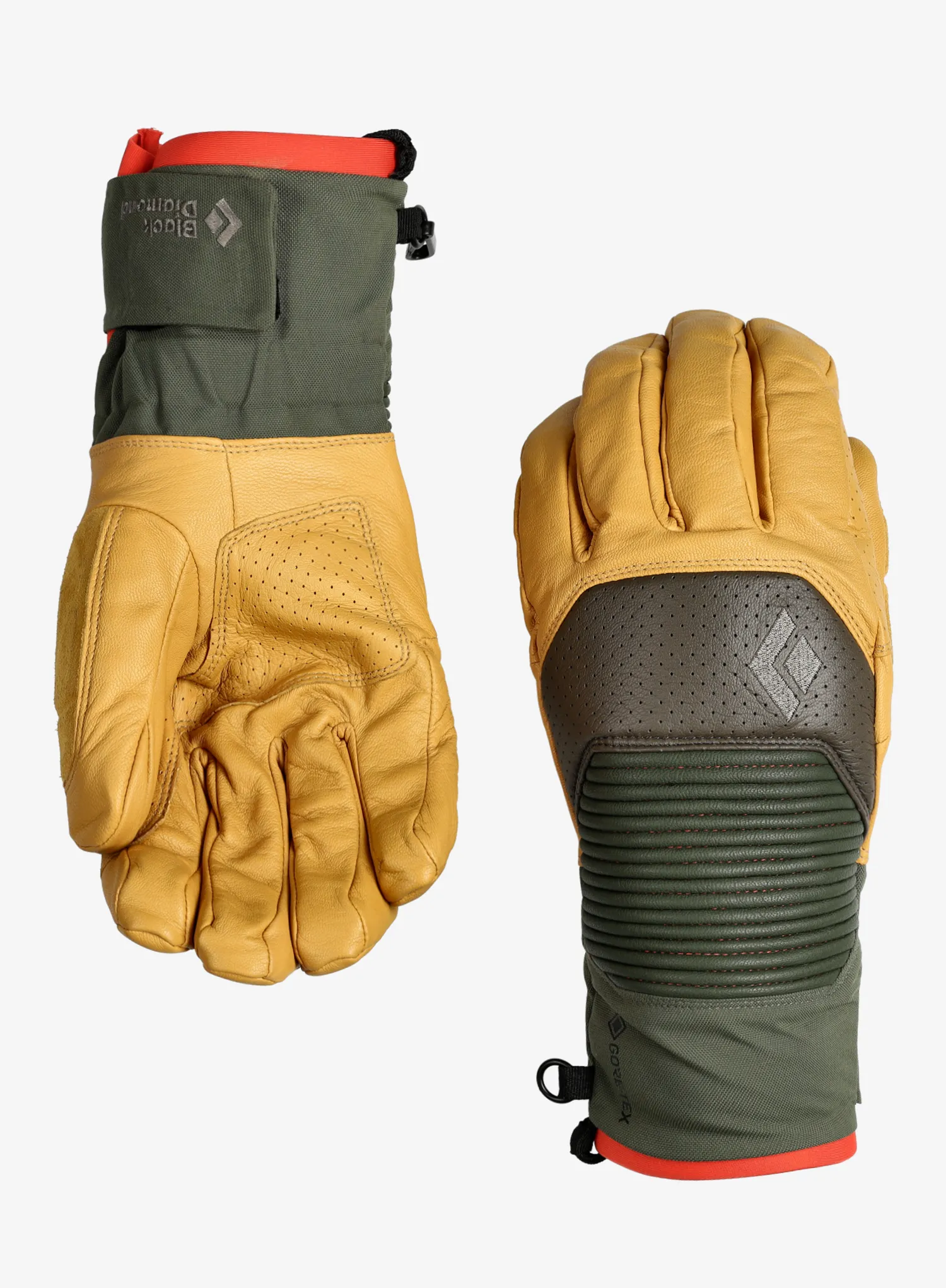 Manusi schi Black Diamond Impulse Gloves - beeswax/walnut