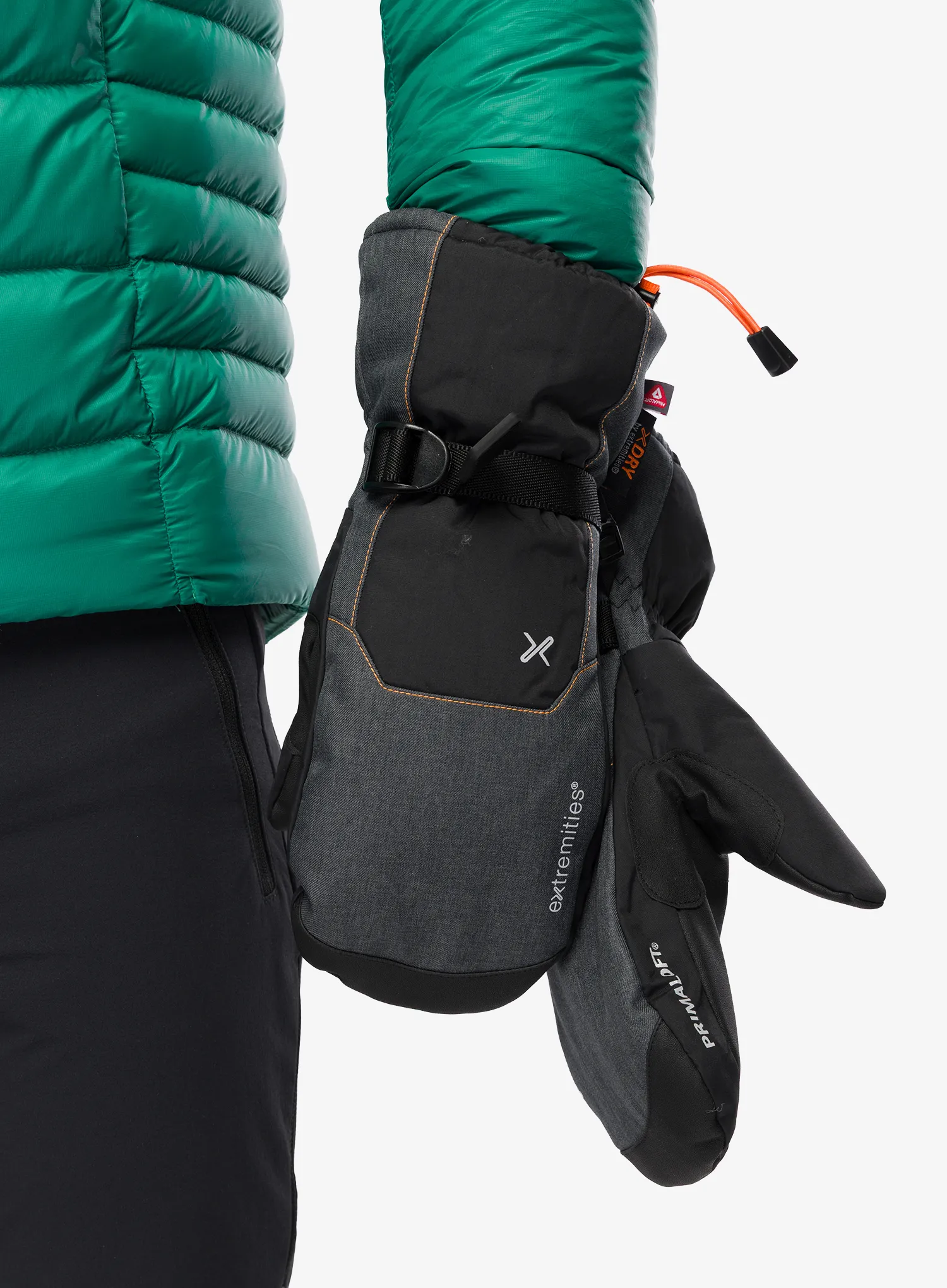 Manusi schi Extremities Meridian Glove - black/grey