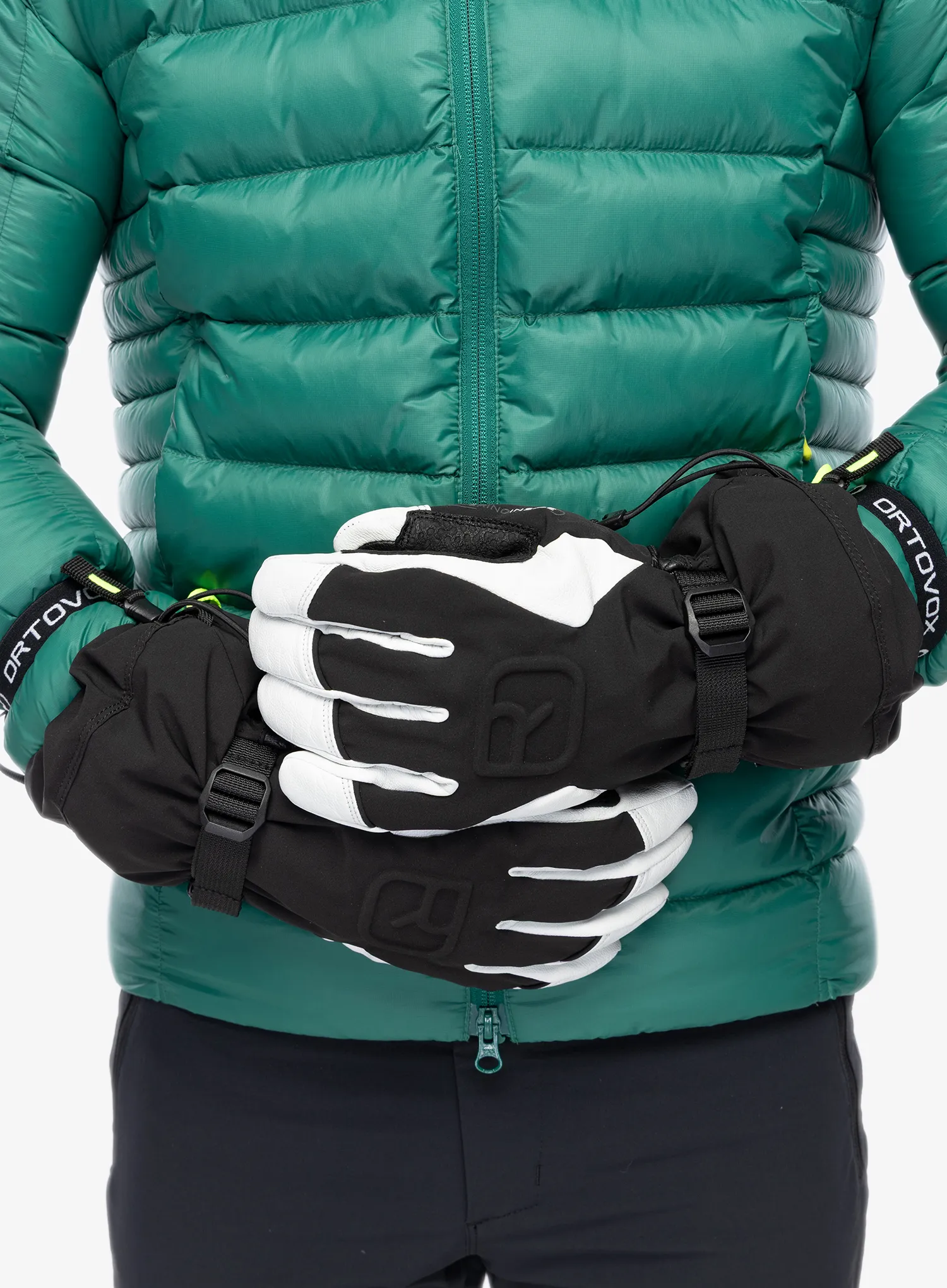 Manusi schi barbati Ortovox Merino Freeride Glove - black raven