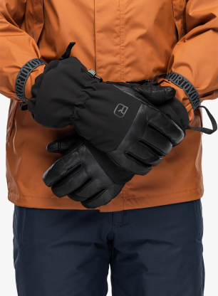 Manusi schi Ortovox Merino Freeride Glove - black raven/black