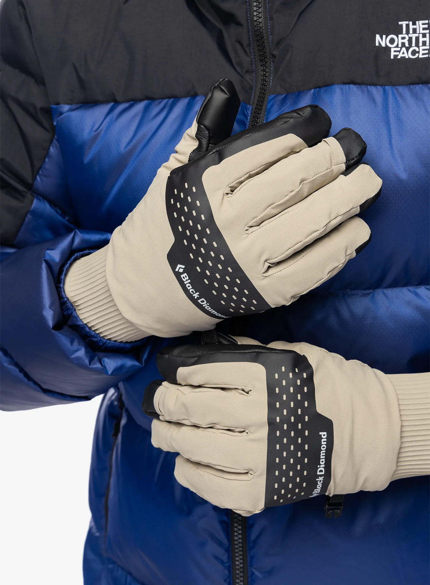 Mănuși Black Diamond Alpine Softshell Gloves - moonstone