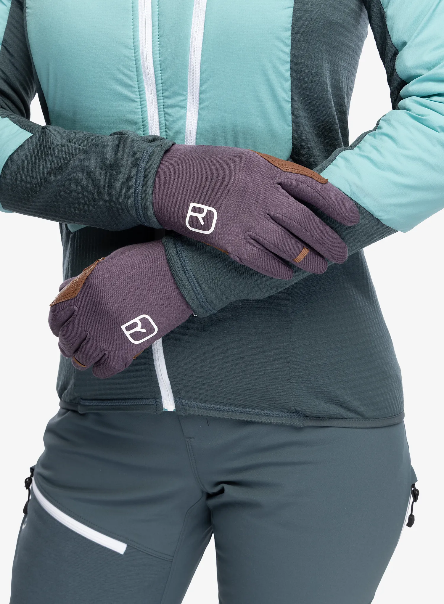 Mănuși femei Ortovox Fleece Light Glove - wild berry