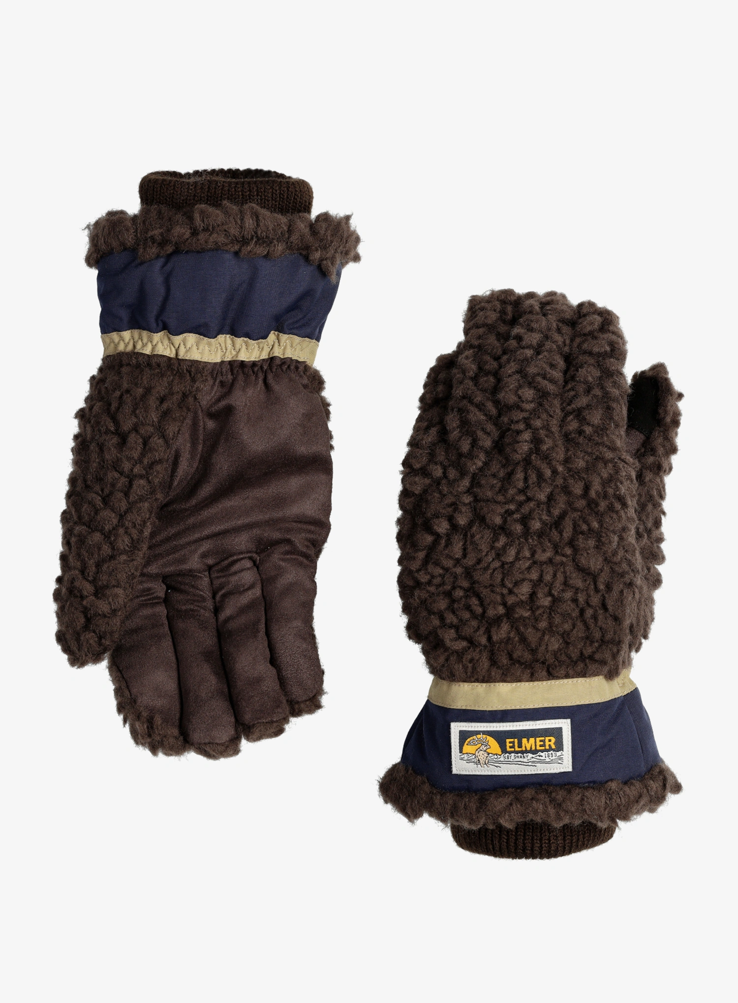 Mănuși Elmer Teddy 5Fingers - brown