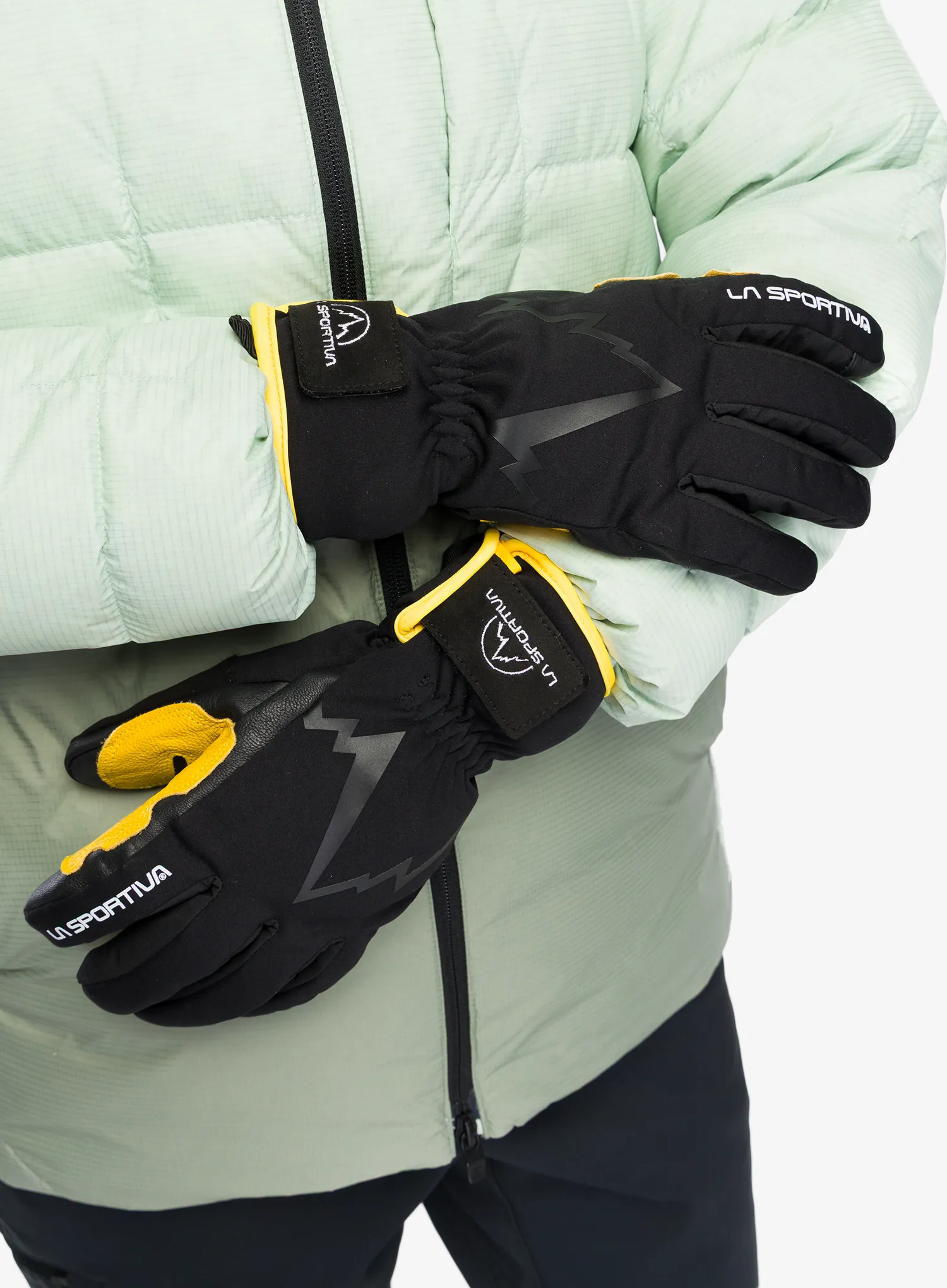 Mănuși La Sportiva Ski Touring Gloves - black/yellow