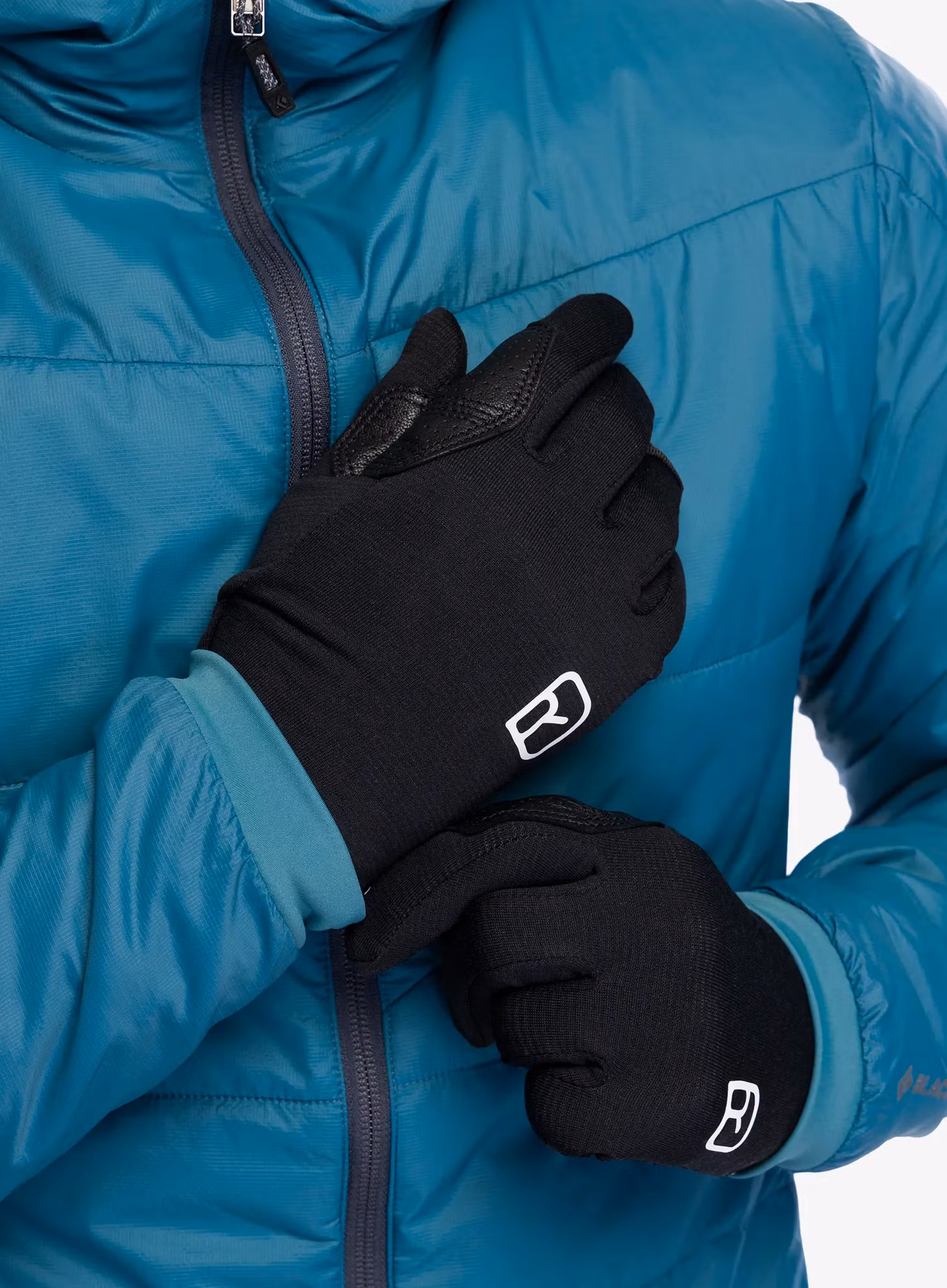 Mănuși Ortovox Fleece Light Glove - black raven