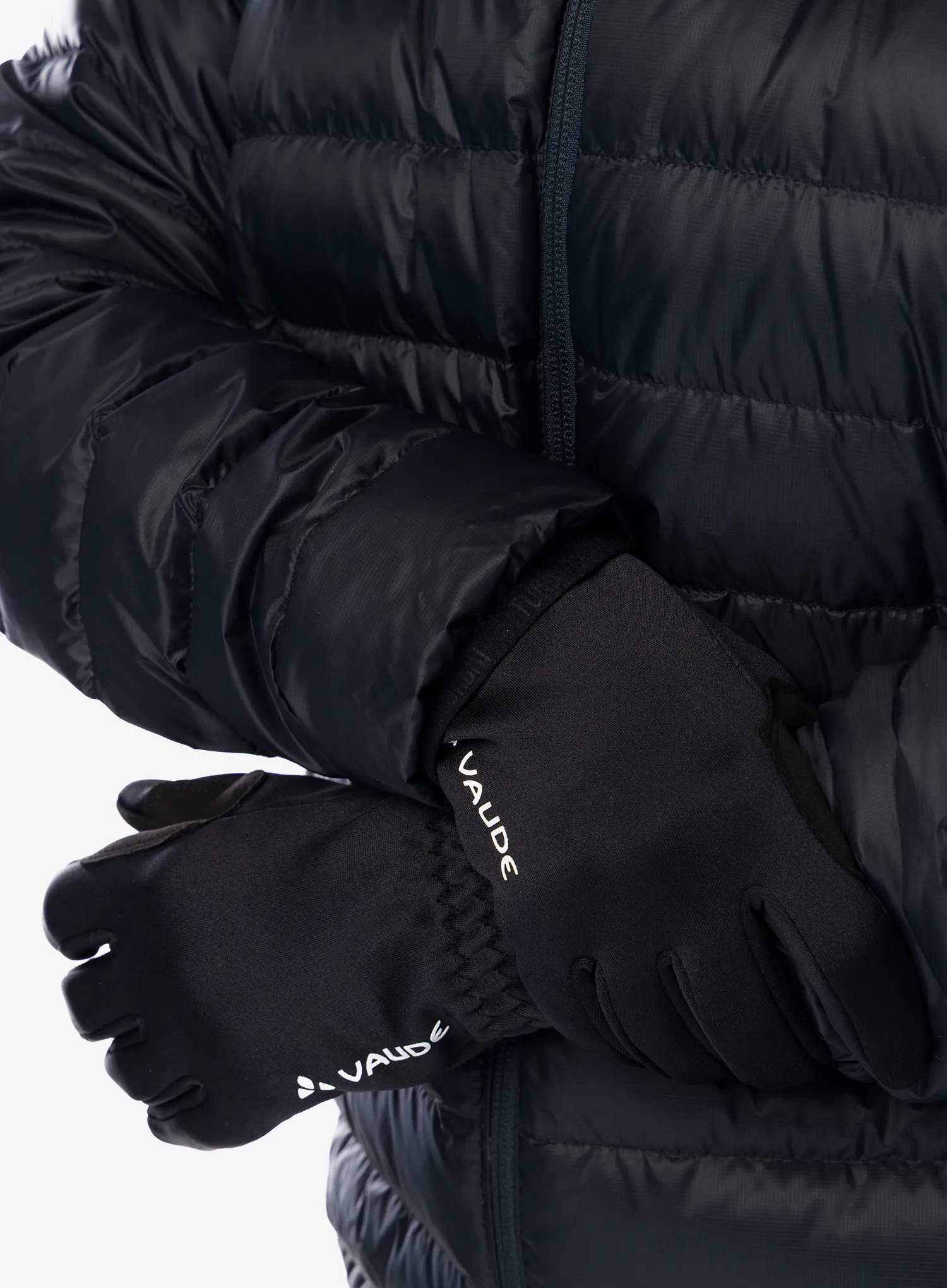 Mănuși fleece Vaude Basodino Gloves III - black