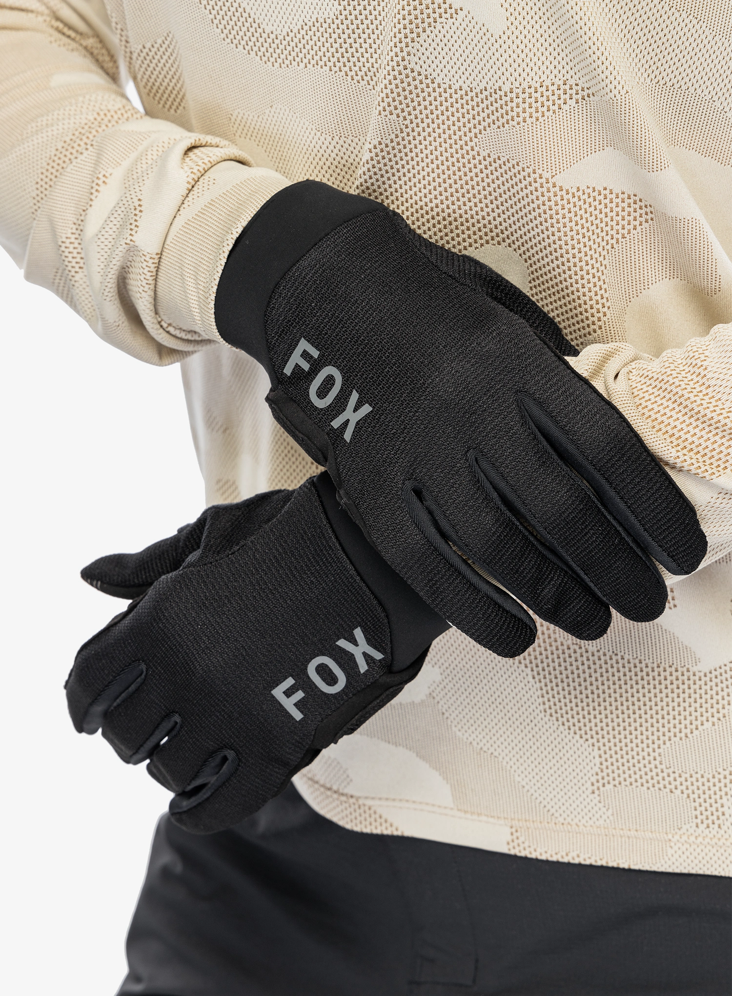 Mănuși ciclism femei Fox Ranger Glove Gel - black/black