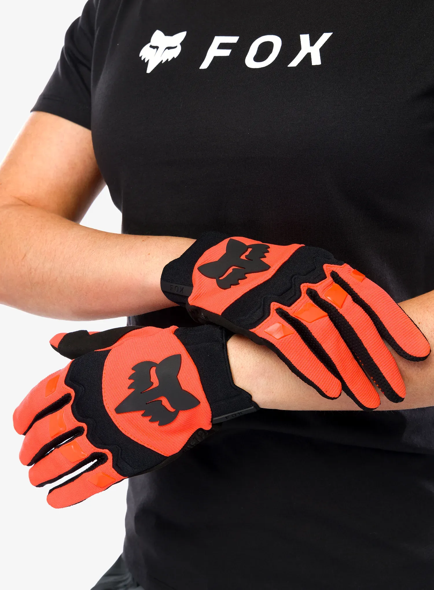 Mănuși ciclism Fox Dirtpaw Glove - fluo orange