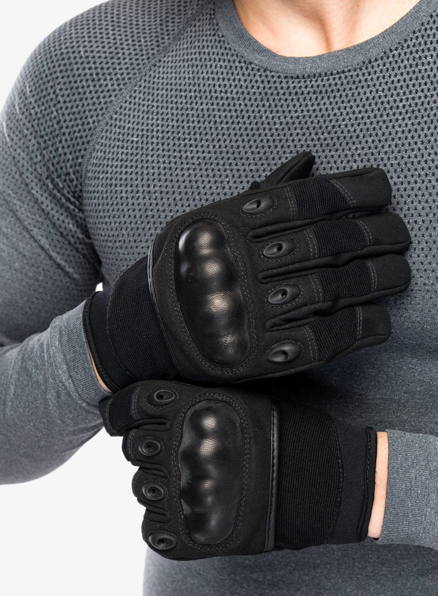 Manusi tactice MoG Commando Synthetic - black