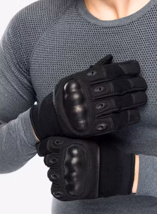 Manusi tactice MoG Commando Synthetic - black