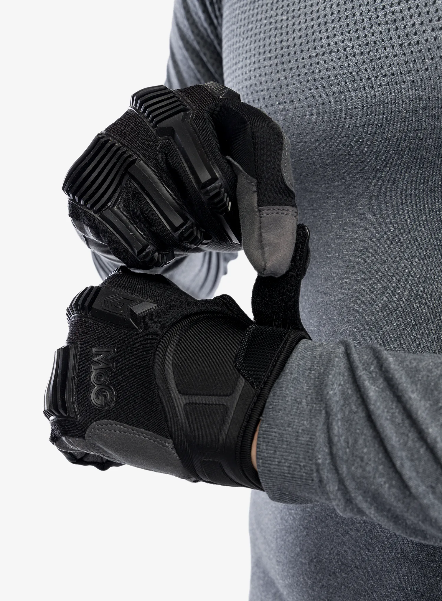 Manusi tactice MoG Target High Abrasion ErgoShield - black