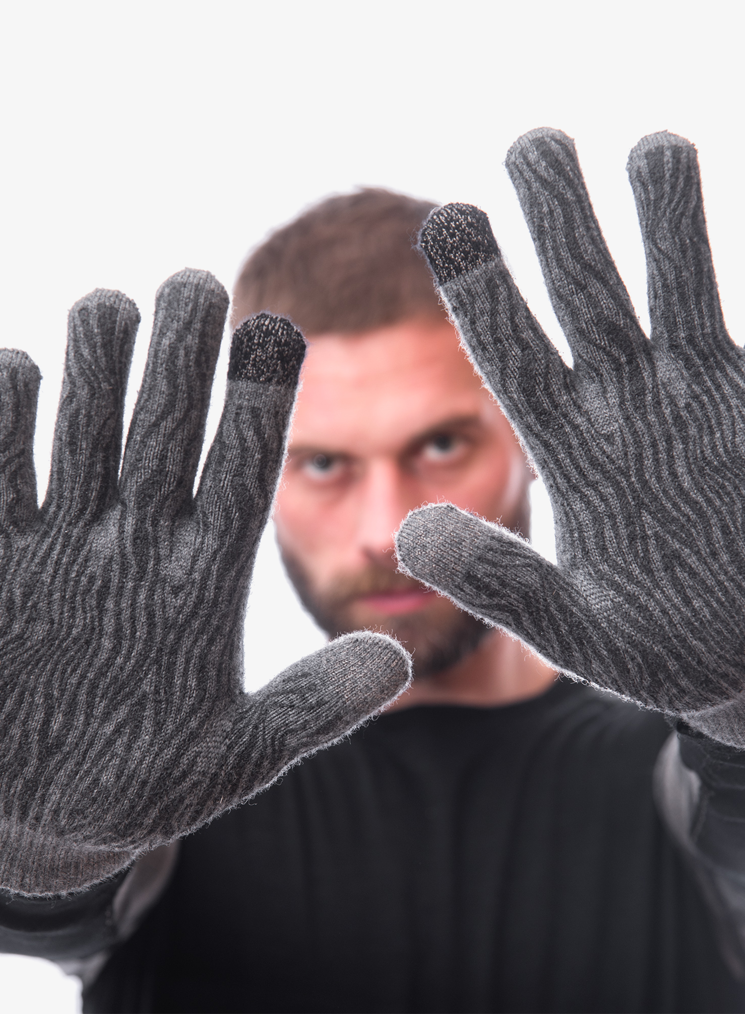 Mănuși lână Sensor Merino Gloves - grey
