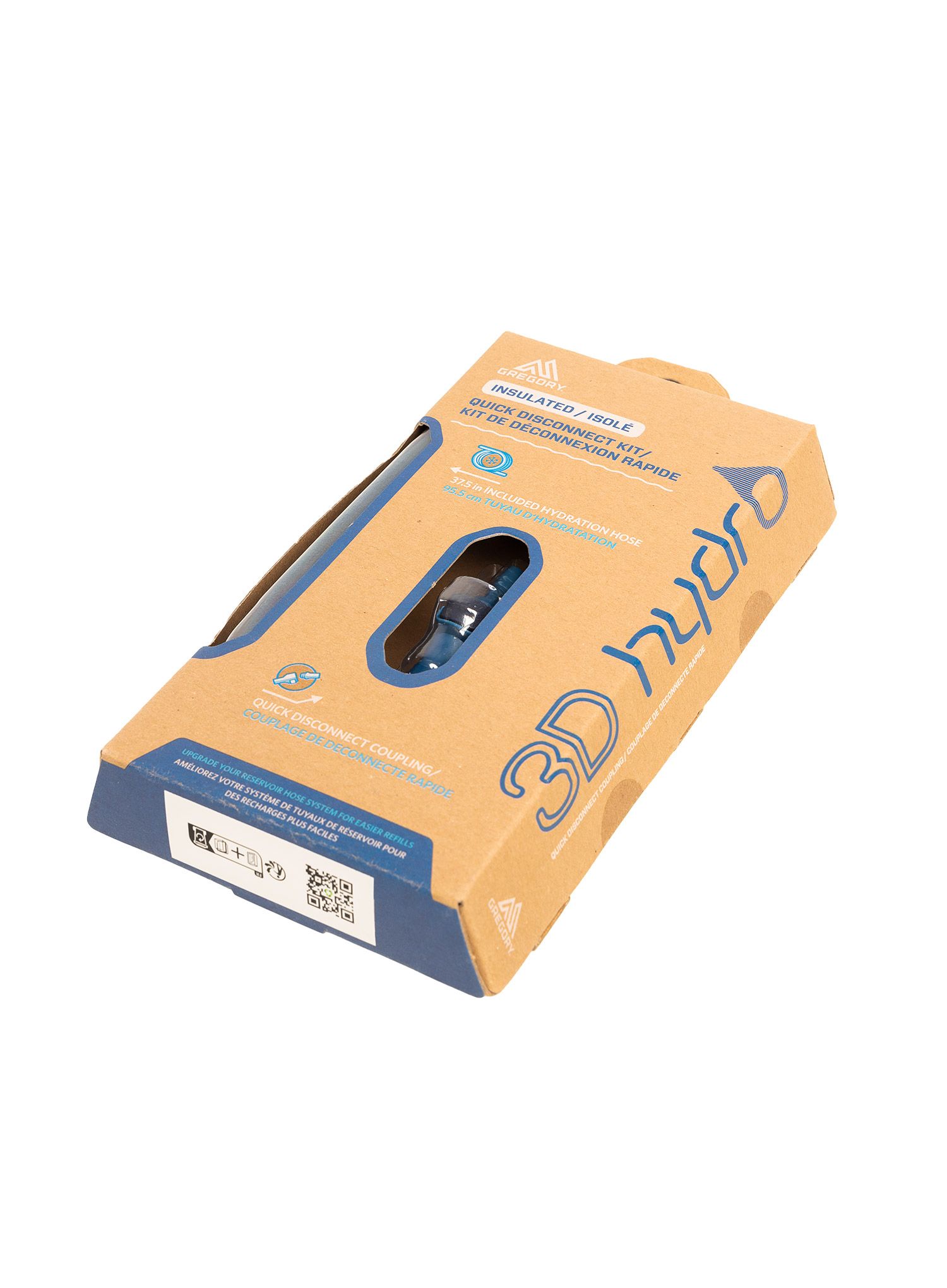 Tub Gregory Insu Quick Disconnect Kit - optic blue
