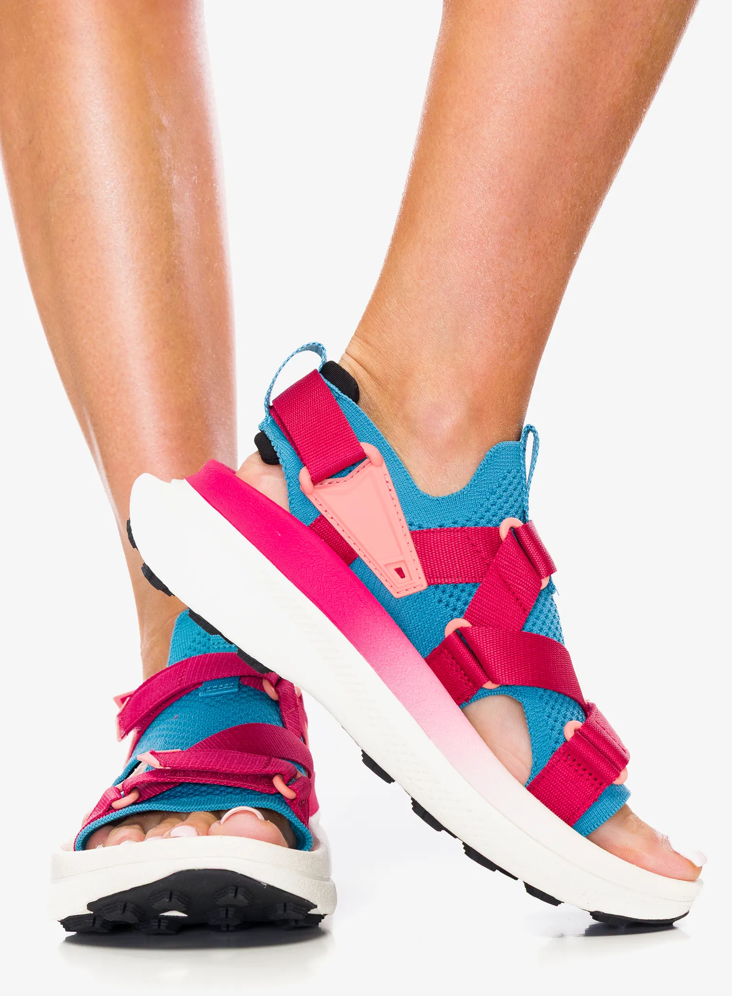 Sandale femei Teva Aventrail - larkspur/scarlet