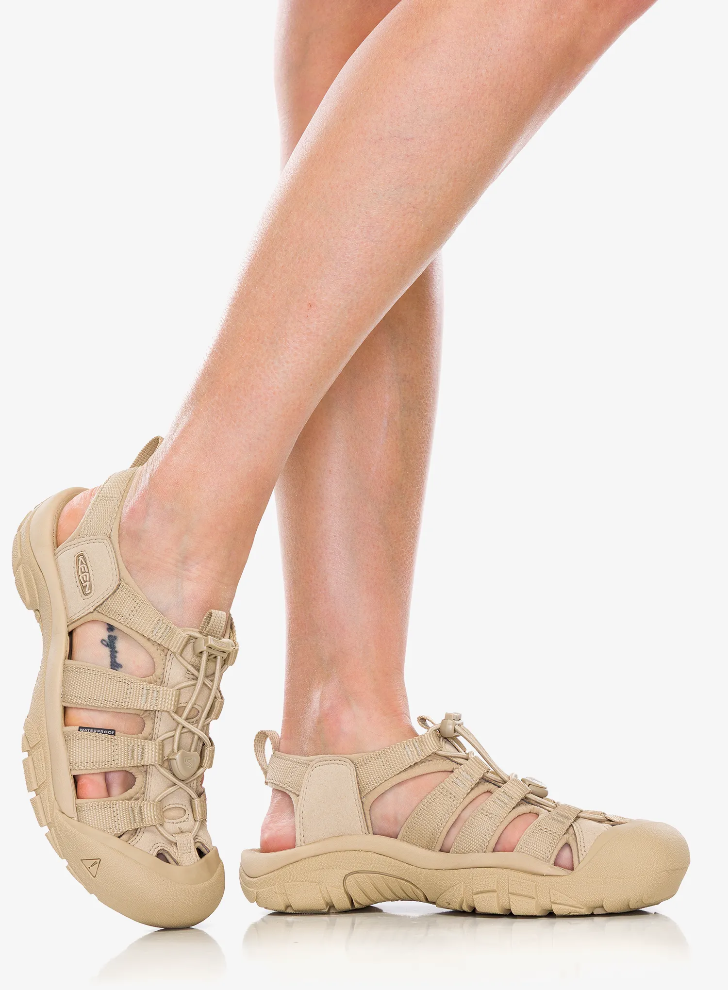 Ken Sandale trekking femei Keen Newport H2 - monochrome/safari | 8a.ro