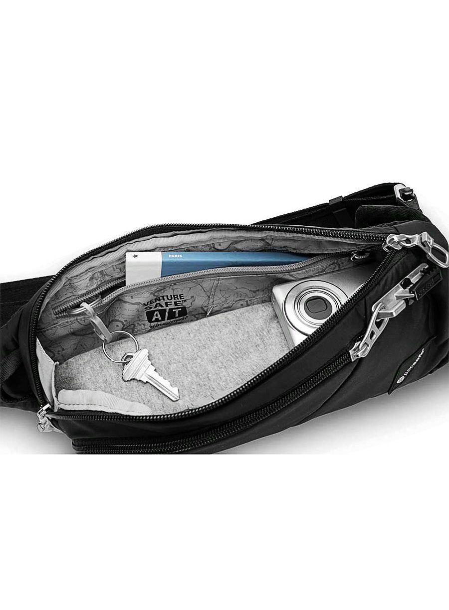 Borsetă Pacsafe Vibe 150 - jet black