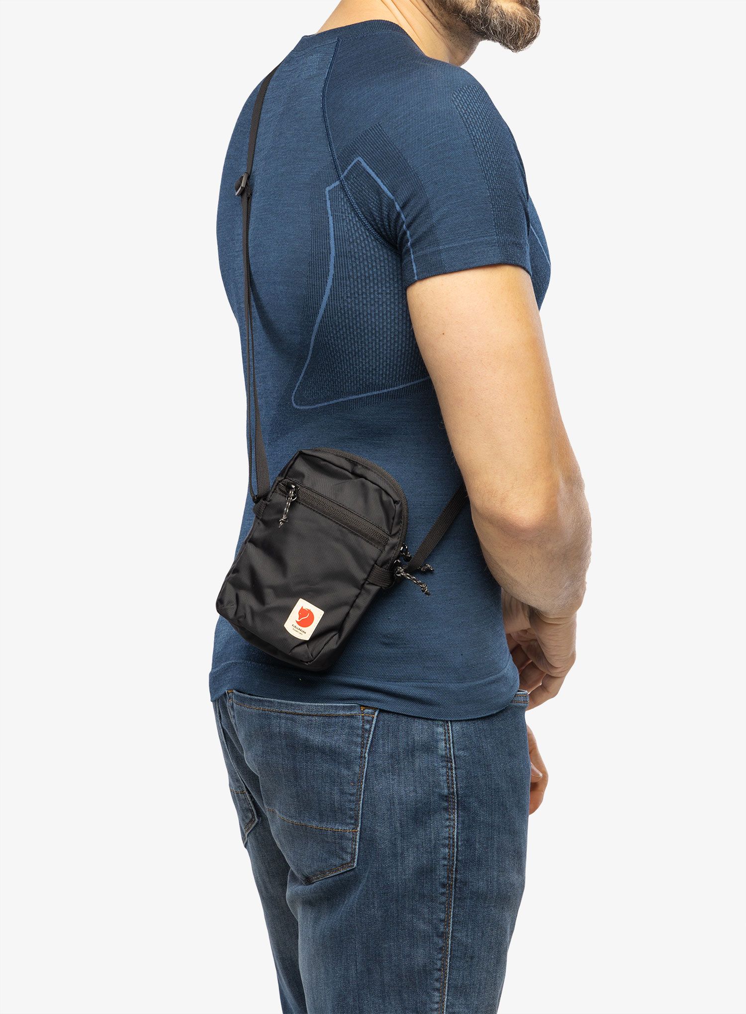 Borsetă Fjallraven High Coast Pocket - black