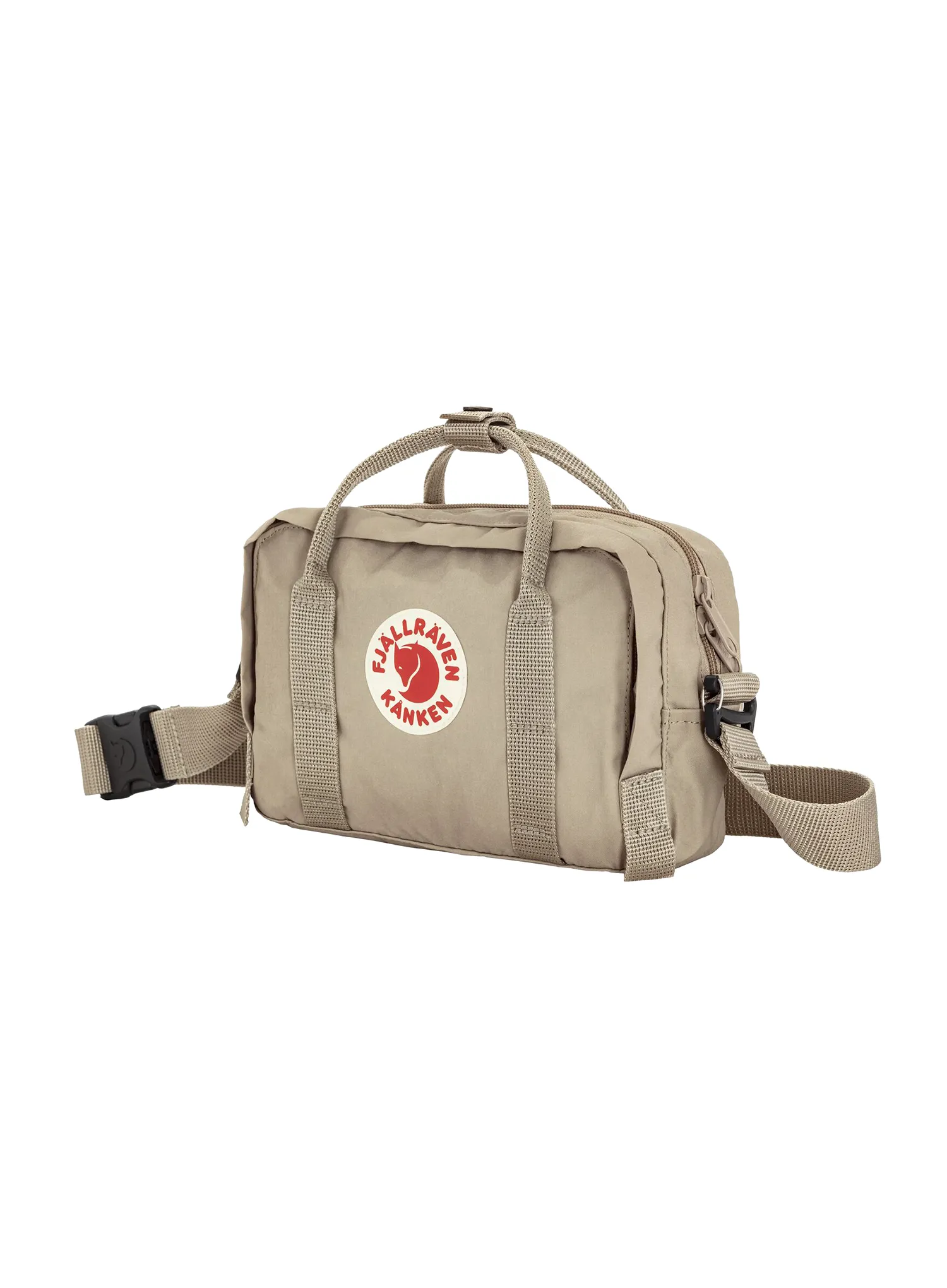 Borsetă Fjallraven Kanken Crossbody - fossil