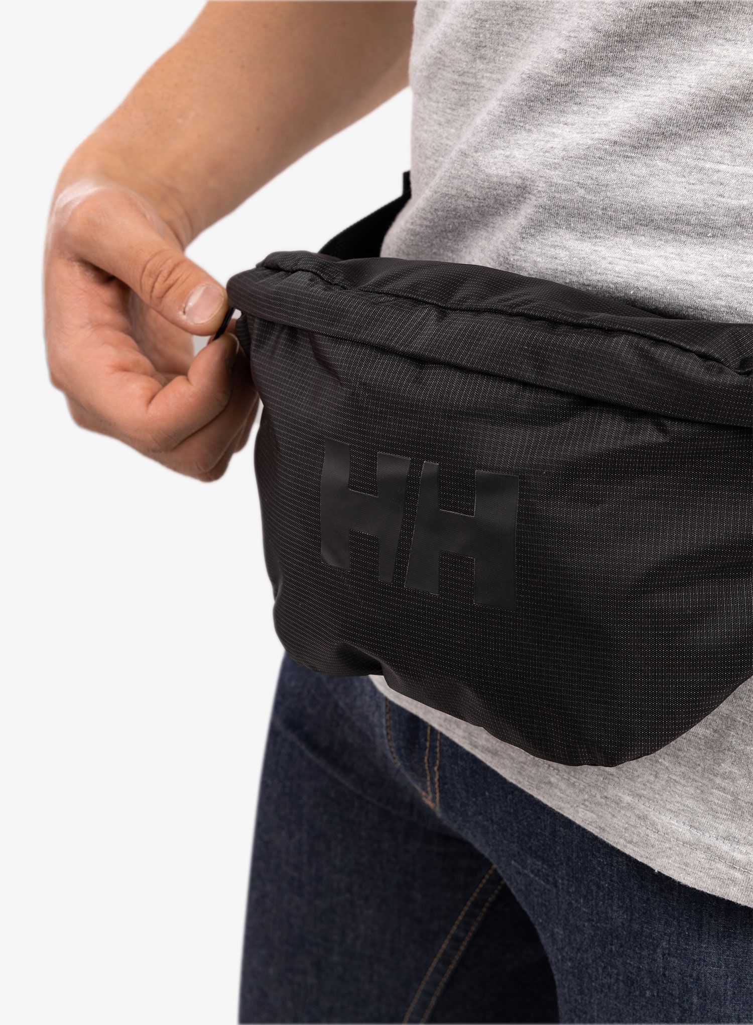 Borsetă Helly Hansen Logo Waist Bag - black