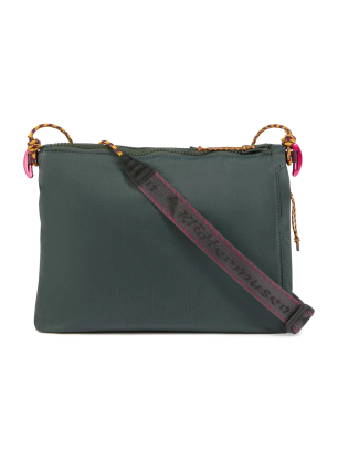 Borsetă Klattermusen Algir Foldover Bag - dark teal