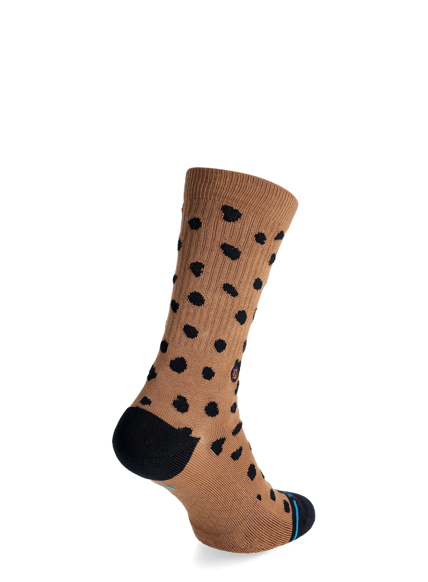 Șosete femei Stance Leopard Crew - brown