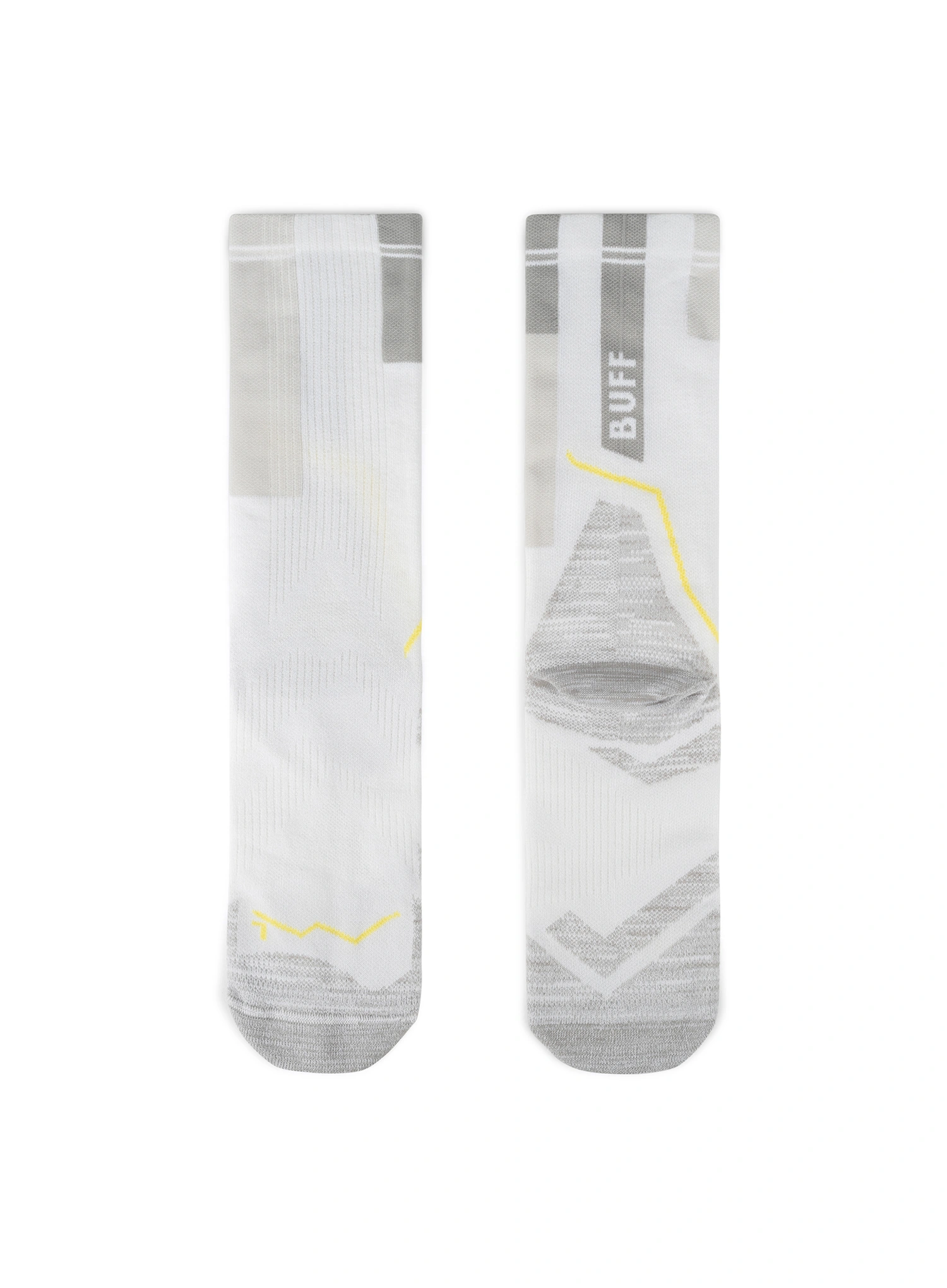 Șosete alergare Buff Coolnet Crew Sock CC - white