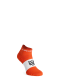 Șosete alergare Compressport Pro Racing Socks v4.0 Run Low - tigerlily/white