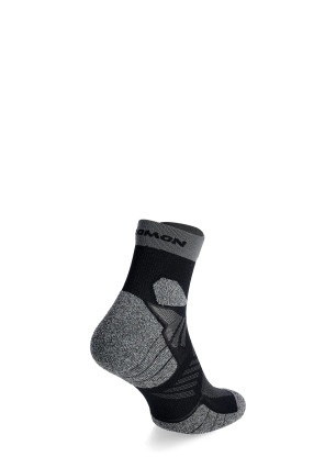 Șosete alergare Salomon Aero Ankle - black/castelrock