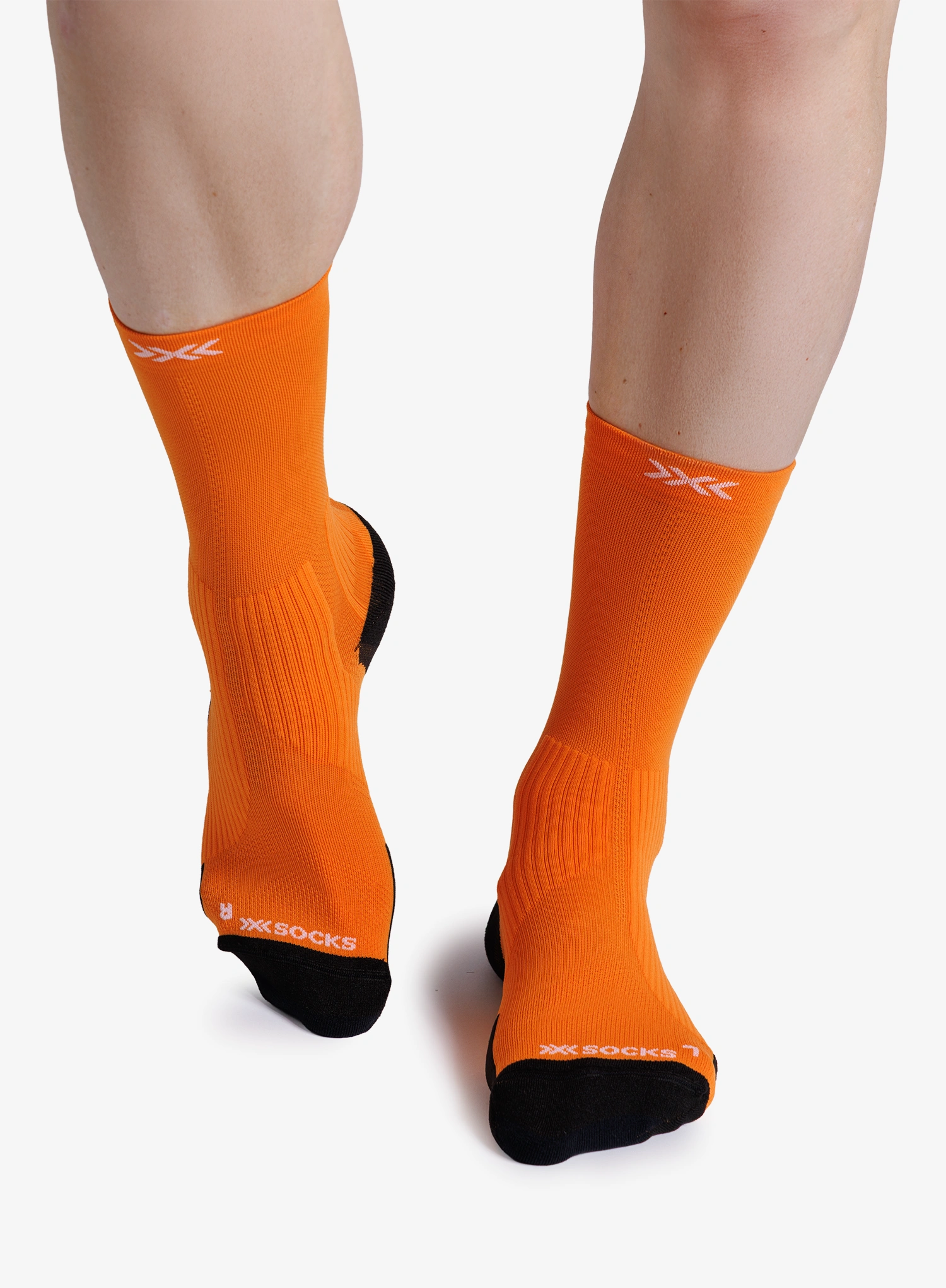 Șosete alergare X-Socks Trailrun Perform Crew - flame orange