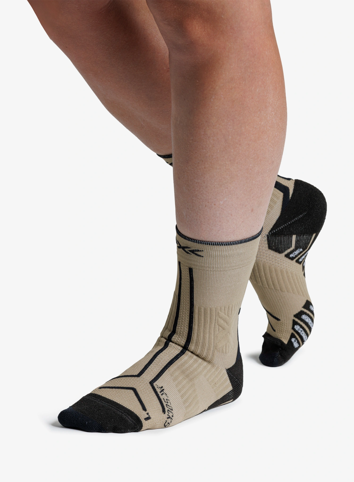 Șosete alergare X-Socks Trailrun Terraskin Expert Crew - sand/dark sand