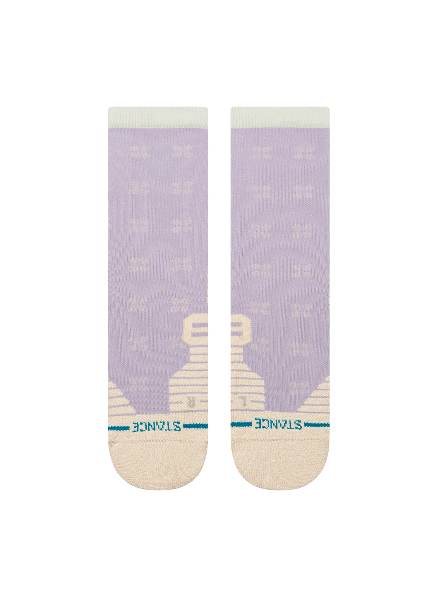 Sosete femei Stance Latta Mid Crew - lilac