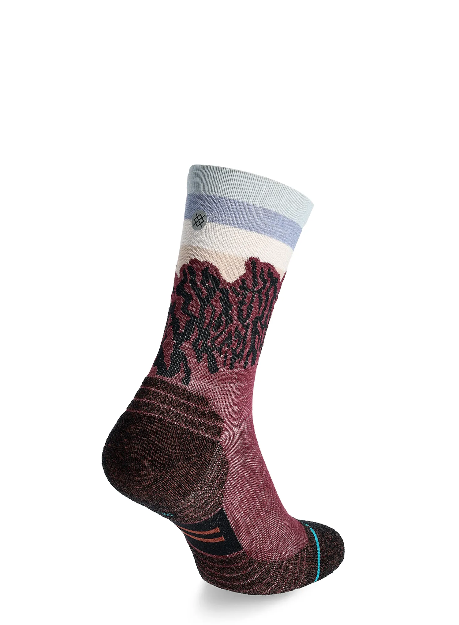 Sosete femei Stance The Ridge Light Wool Crew - wine