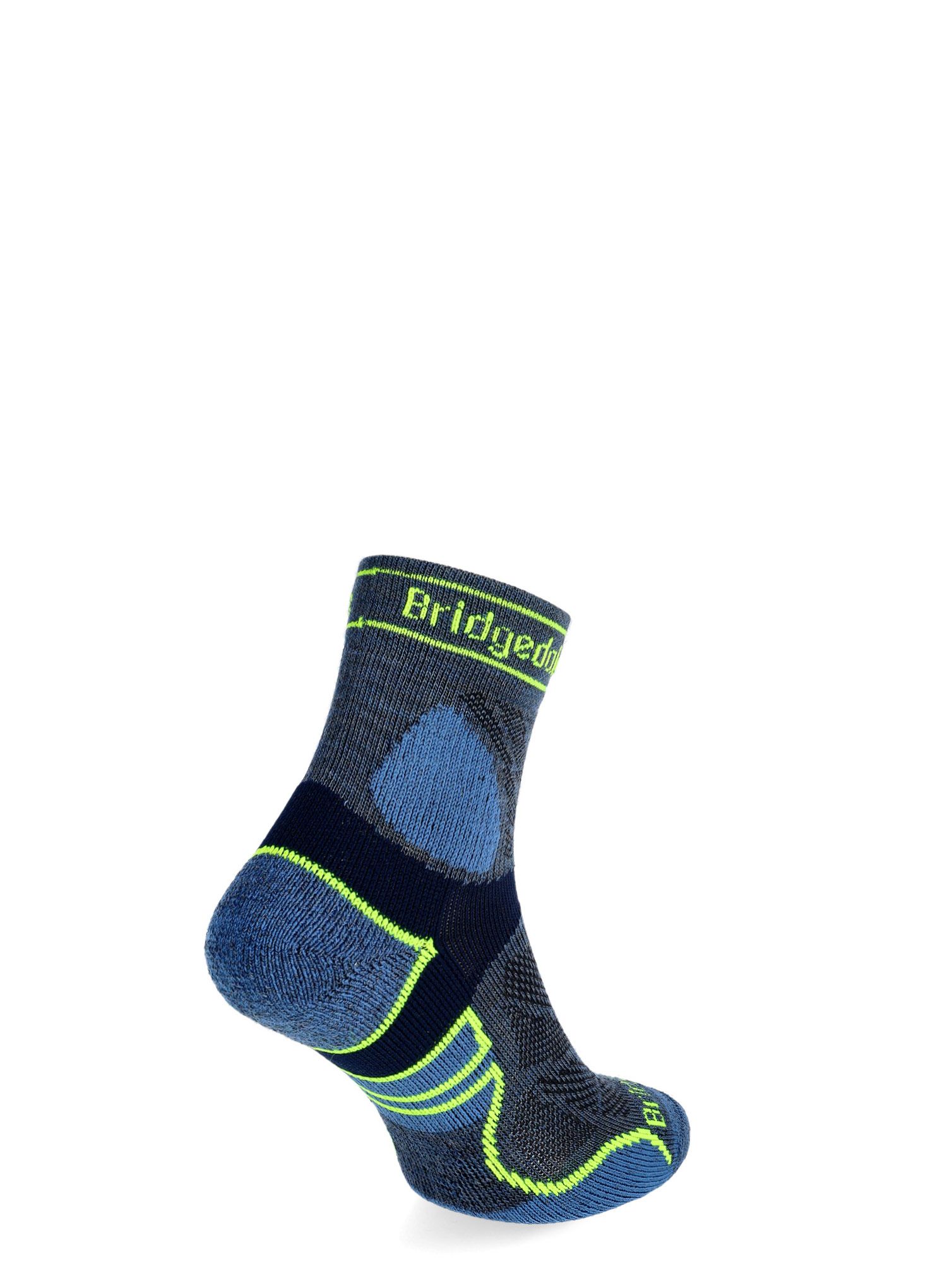Sosete de alergare Bridgedale Lightweight T2 Merino Sport 3/4 Crew - blue