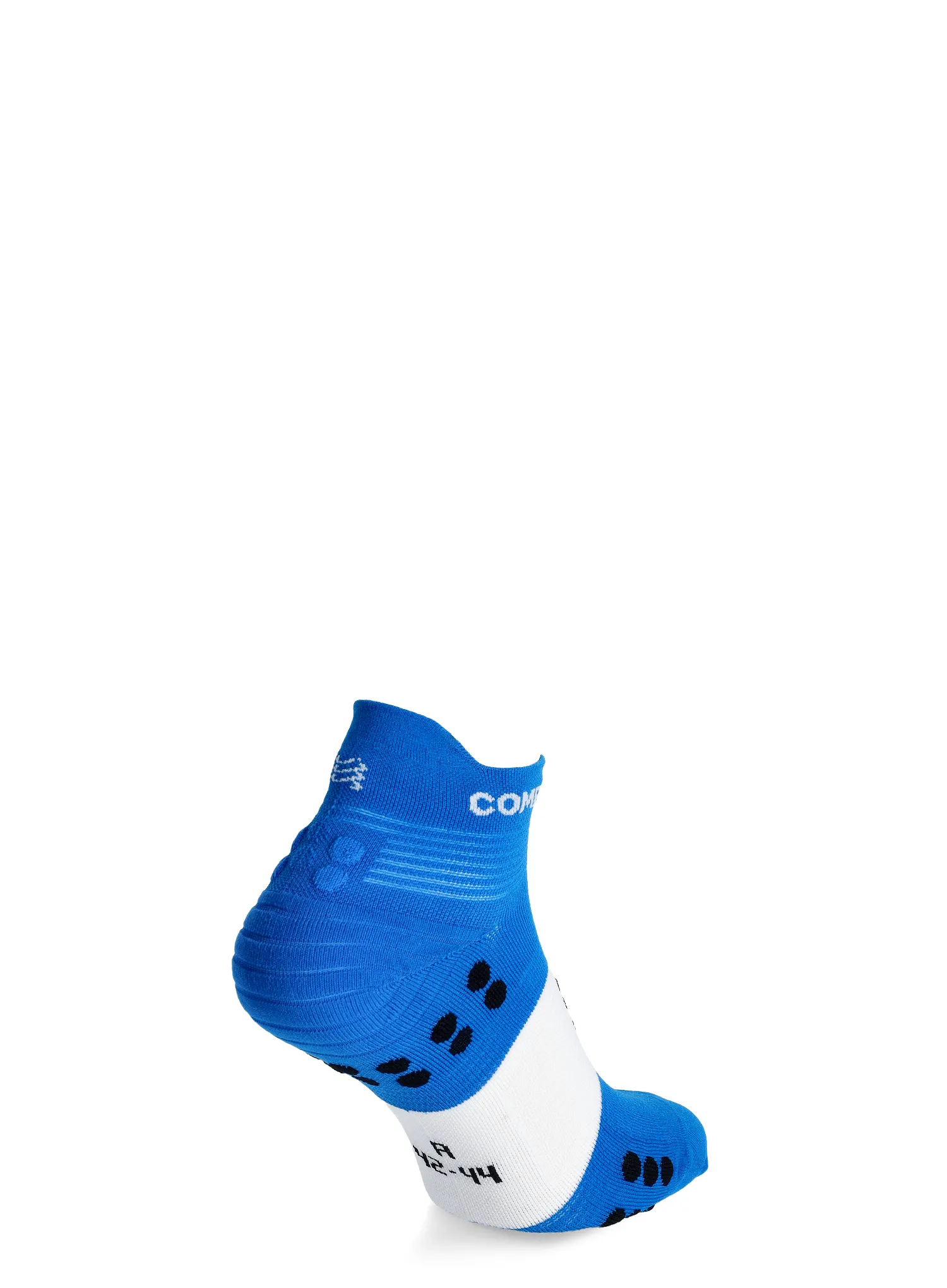 Sosete de alergare Compressport Pro Racing Socks v4.0 Run Low - princess blue/white