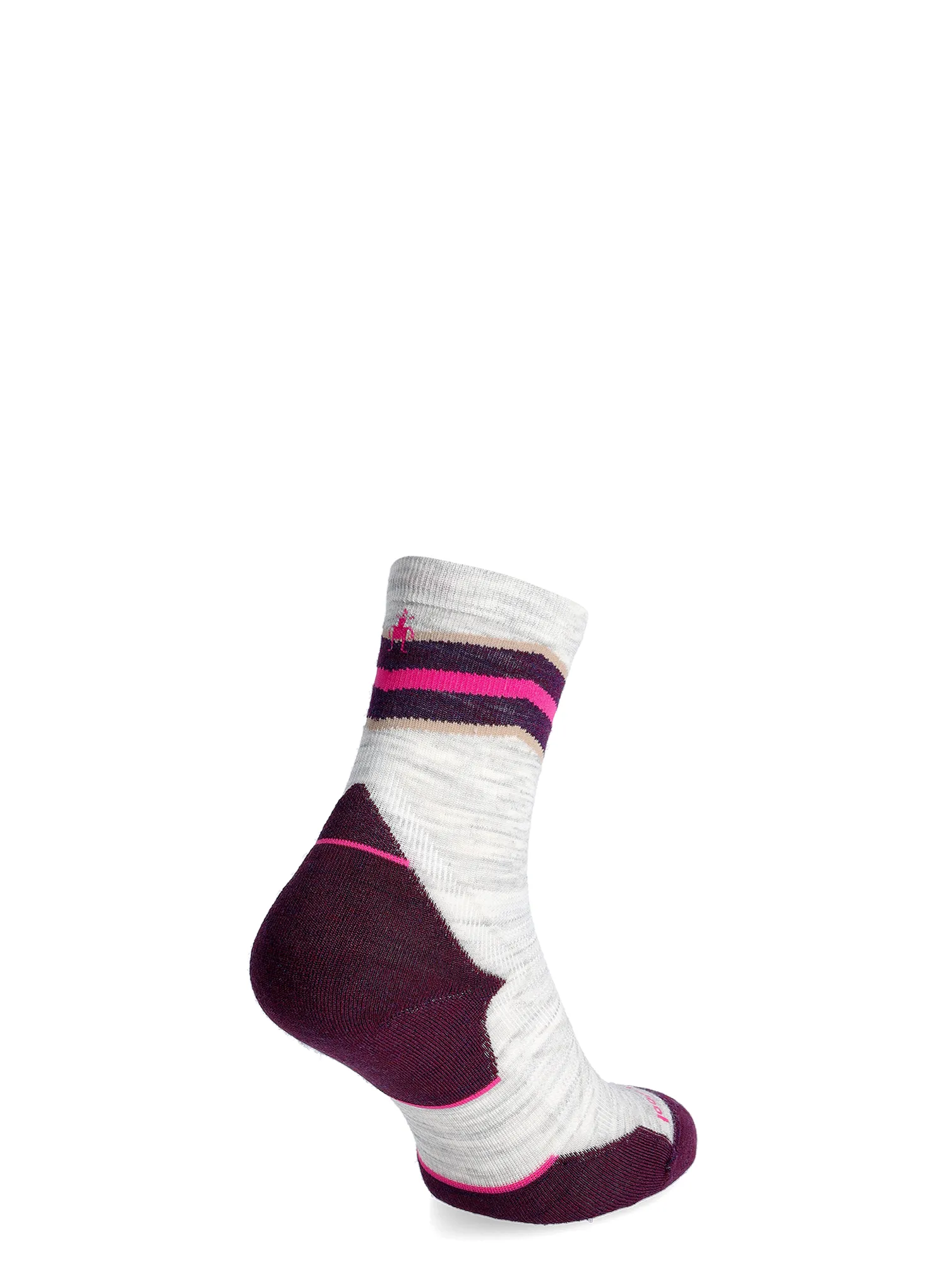 Șosete alergare femei Smartwool Run Targeted Cushion Mid Crew Socks - ash