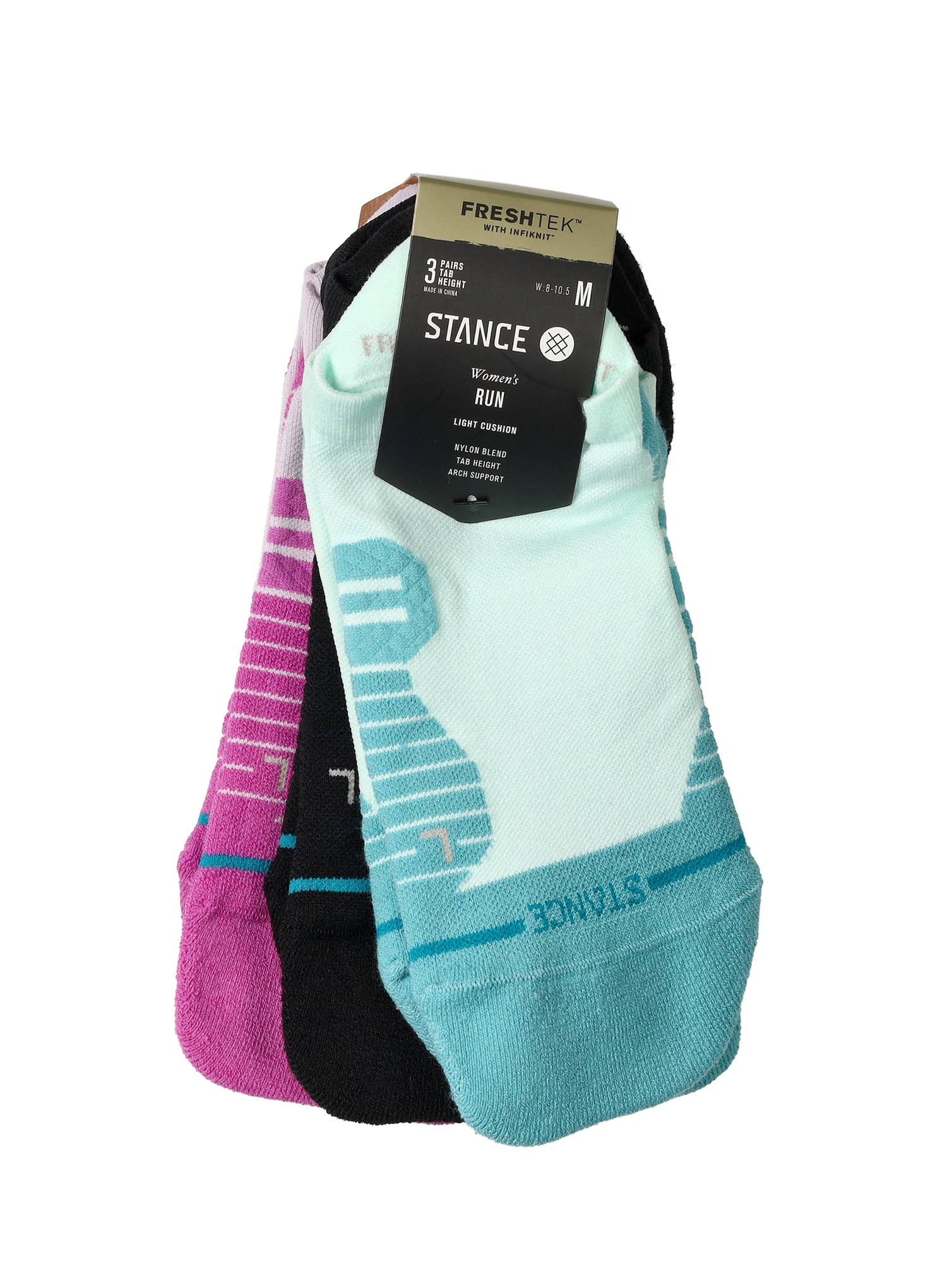 Șosete alergare femei Stance Fusion Light 3 Pack - multi
