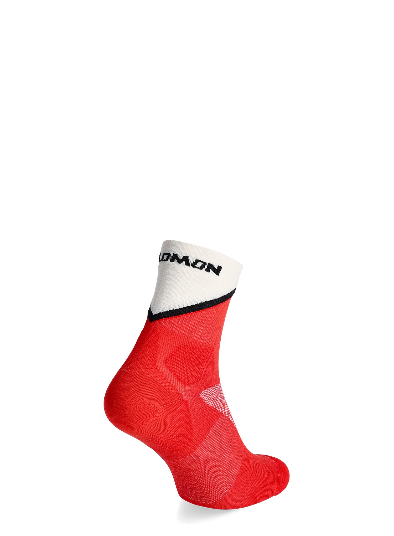 Sosete de alergare Salomon Pulse Ankle - fiery red/vanilla ice/black