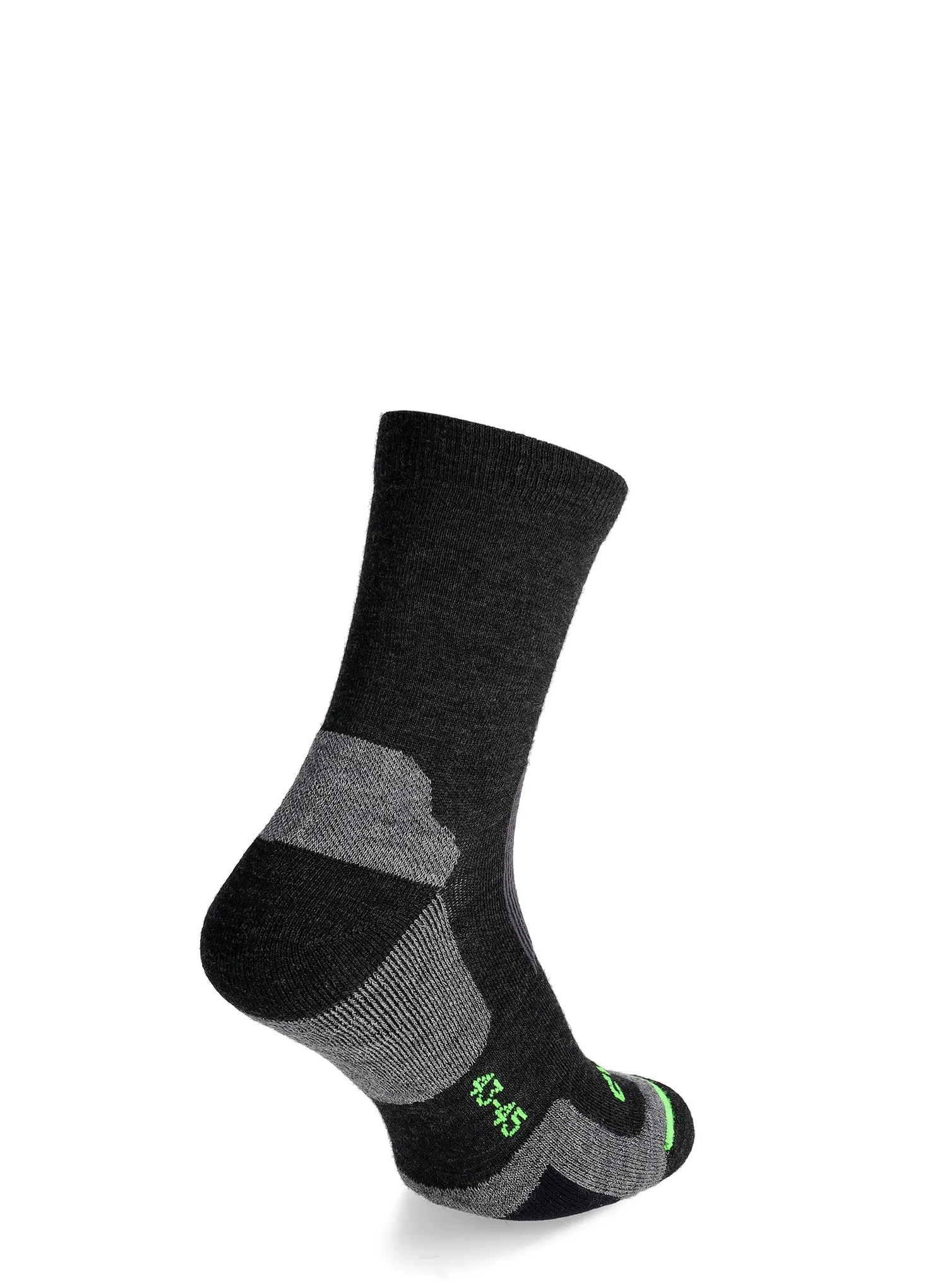 Sosete lana merinos CMP Trekking Wool Sock - nero mel