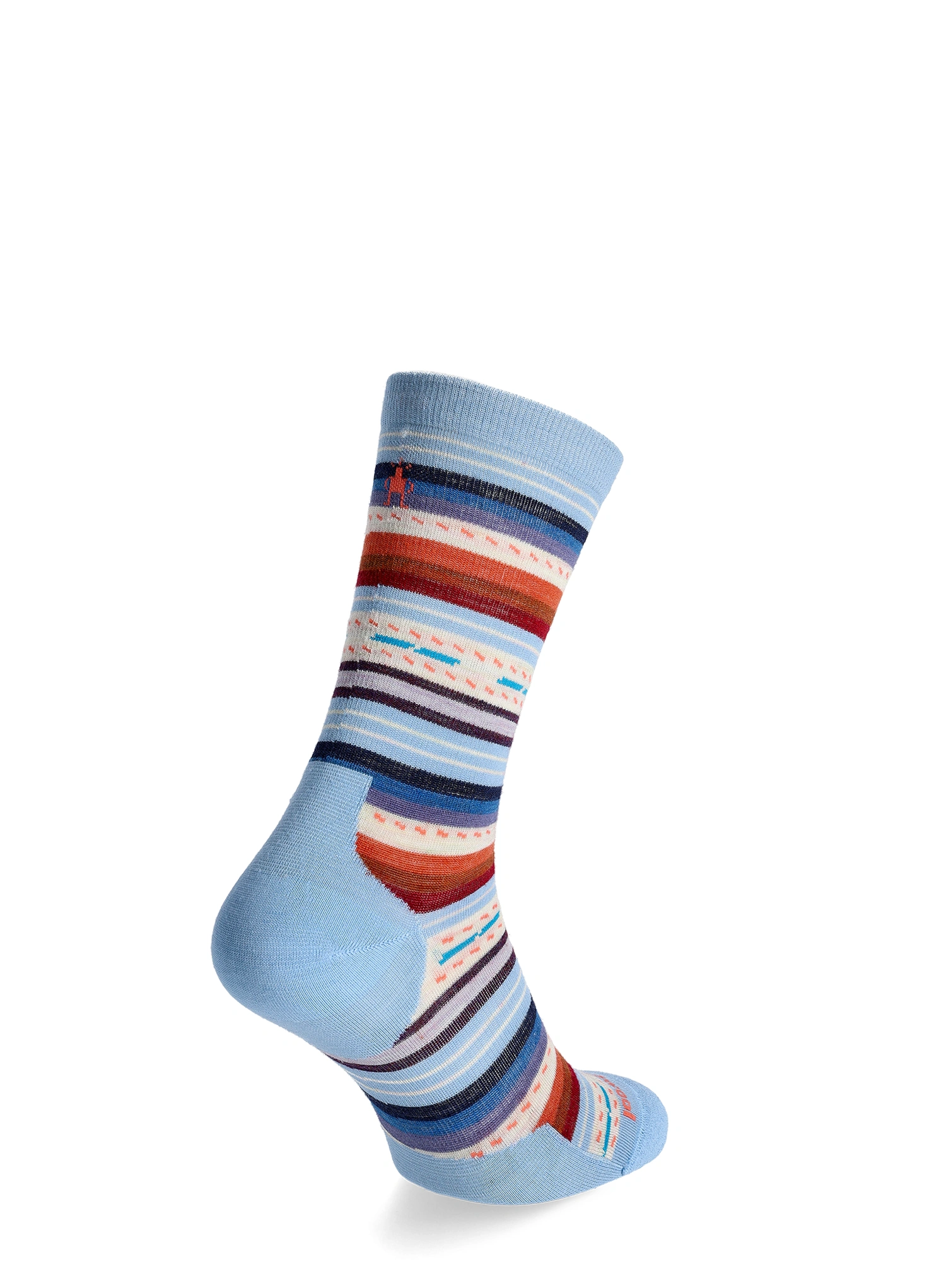 Sosete lana merinos Smartwool Everyday Margarita Crew Socks - serene blue