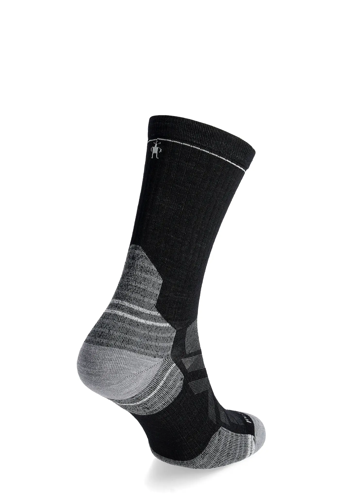 Sosete lana merinos Smartwool Hike Targeted Cushion Crew Socks - black
