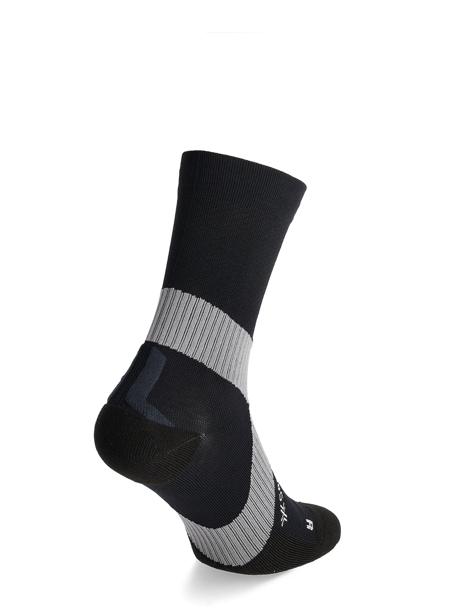 Sosete ciclism X-Socks Bike Expert Crew - black/charcoal