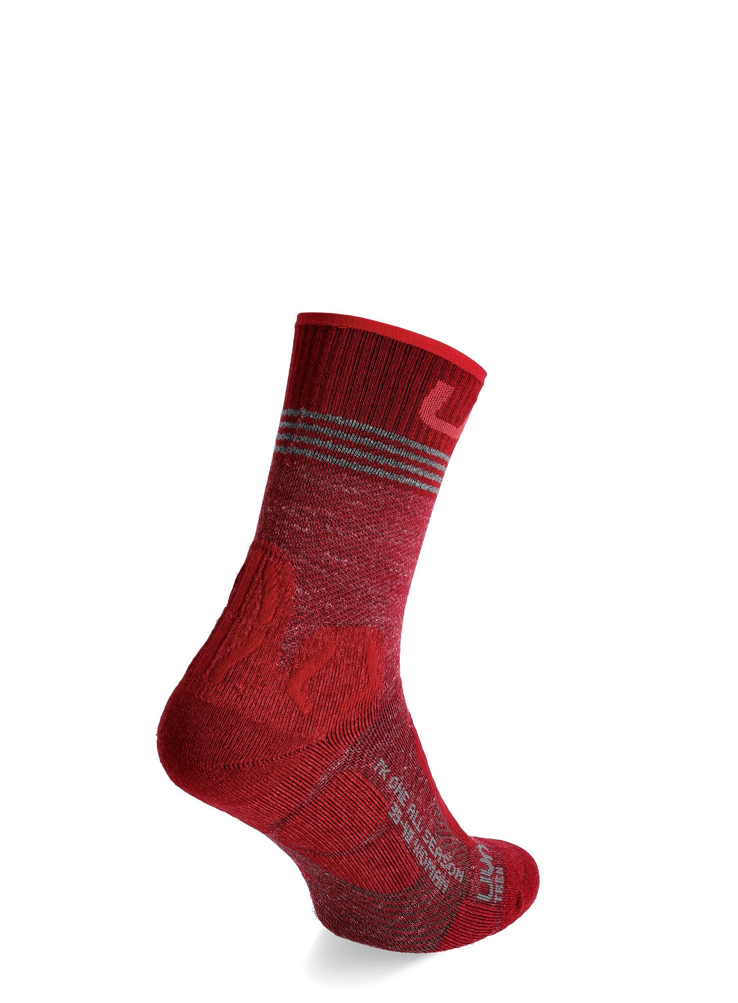 Sosete trekking femei UYN Trekking One All Season Mid Socks - sofisticated red