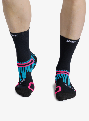Șosete trekking X-Socks Hike Anatomix Crew - x black