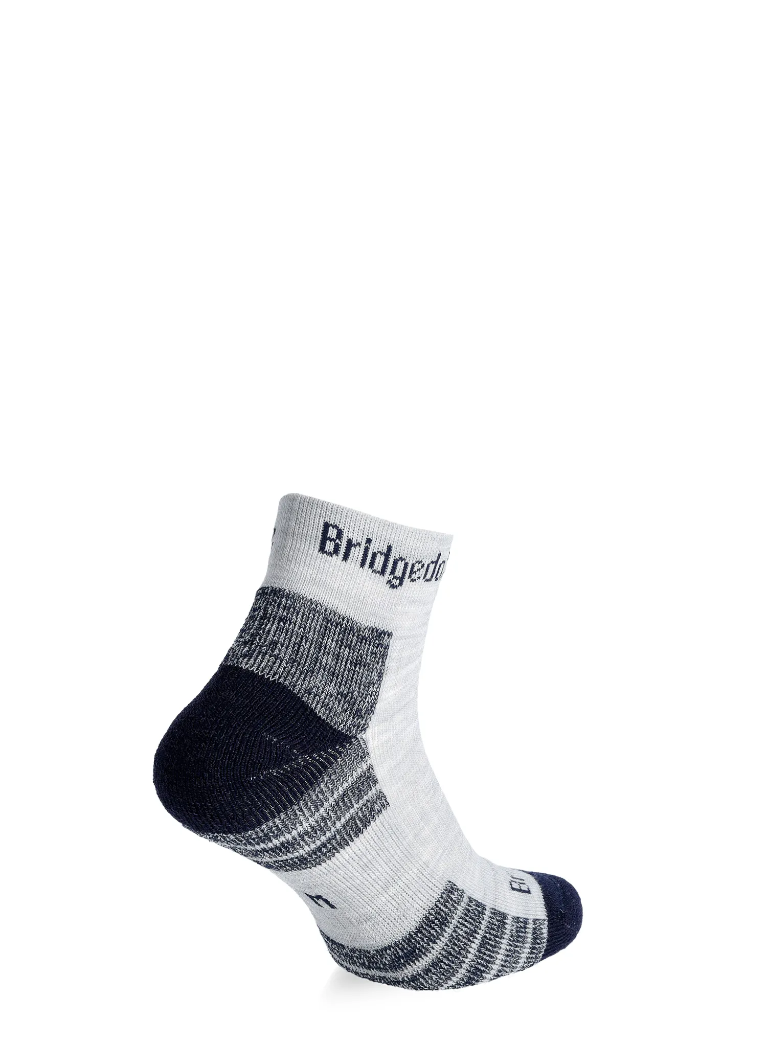 Sosete drumetie Bridgedale Hike Lightweight Performance Ankle - silver/navy