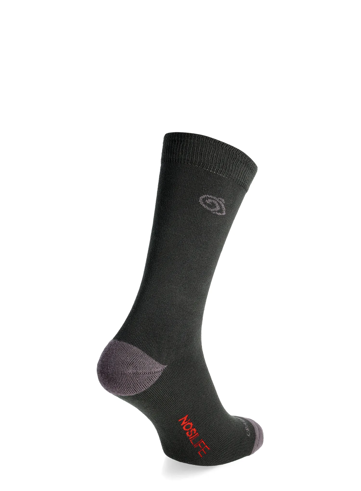 Sosete drumetie Craghoppers NosiLife Travel Single Pack Socks - black pepper/mid grey
