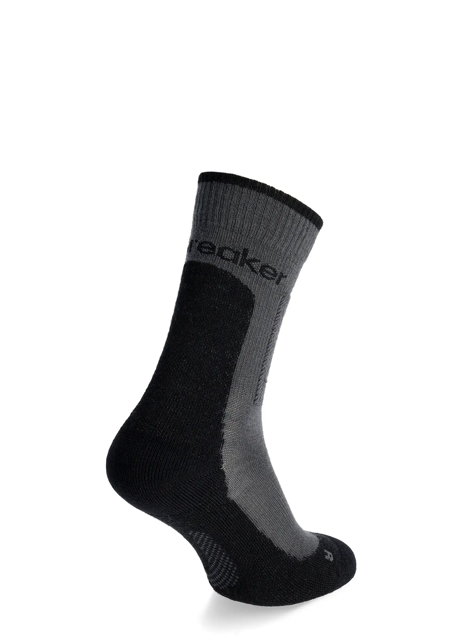 Sosete drumetie femei Icebreaker Merino Hike+ Medium Crew - obsidian/black