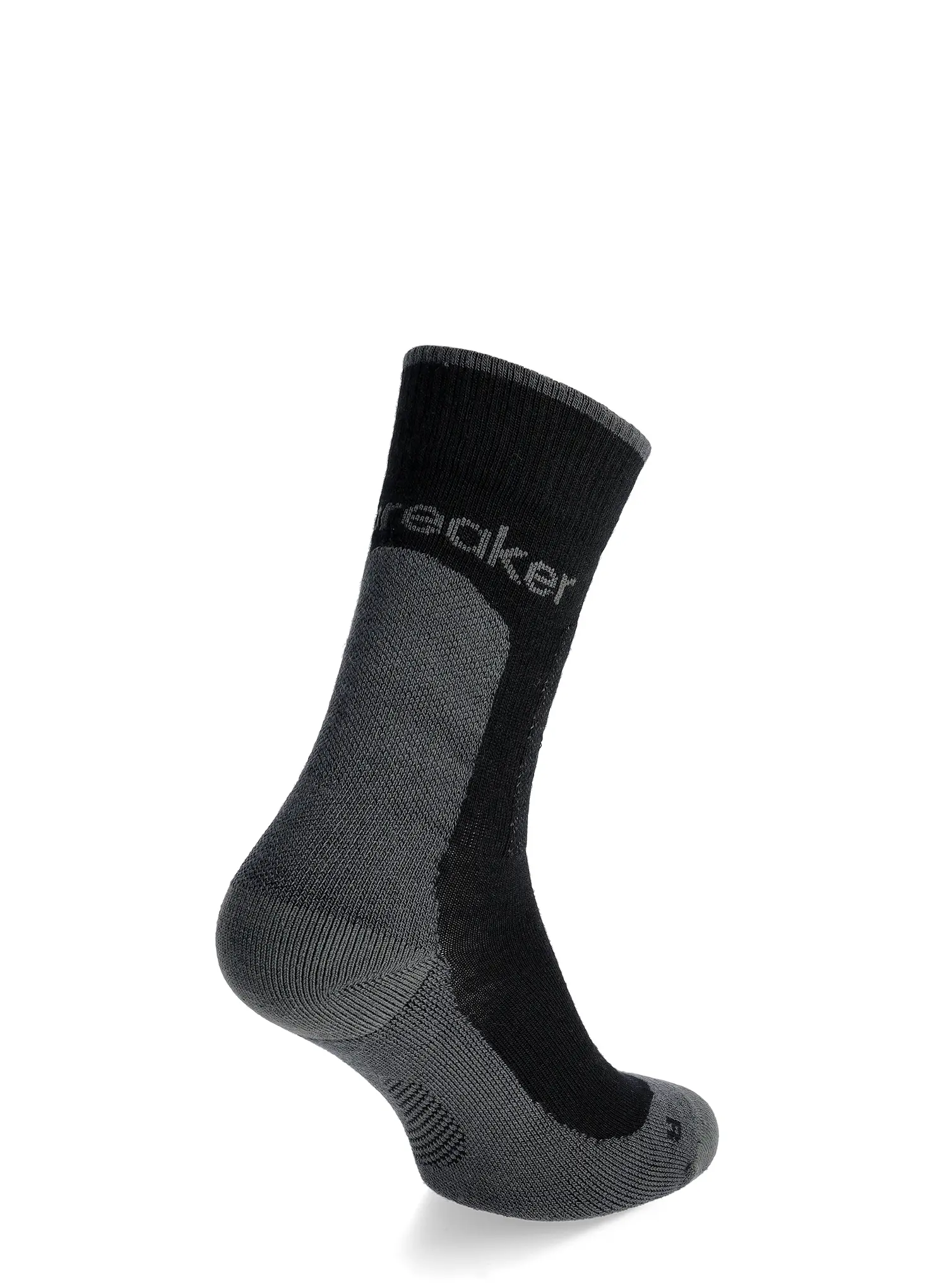 Sosete drumetie Icebreaker Merino Hike+ Medium Crew - black/obsidian